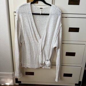 Free People knit chunky sweater